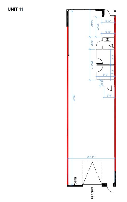 760 Pacific Rd, Oakville, ON for lease Floor Plan- Image 1 of 4