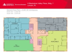 6 Blackstone Valley Pl, Lincoln, RI à louer Plan de site- Image 1 de 1