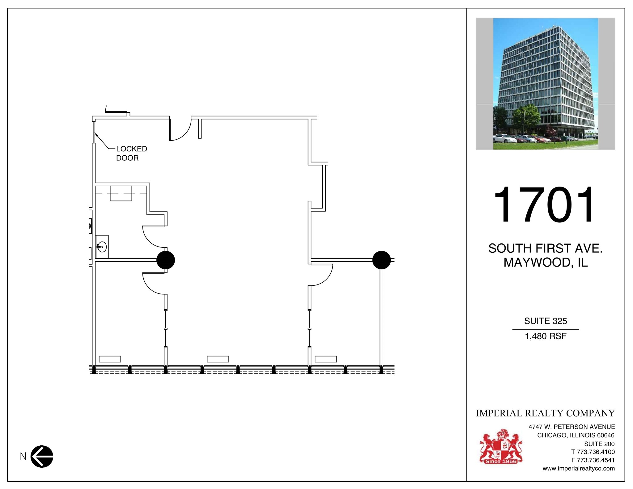 1701 S 1st Ave, Maywood, IL for lease Site Plan- Image 1 of 1