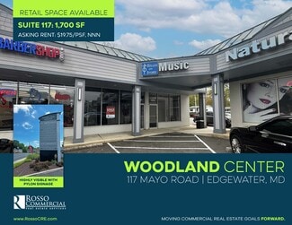 More details for 93-117 Mayo Rd, Edgewater, MD - Retail for Lease