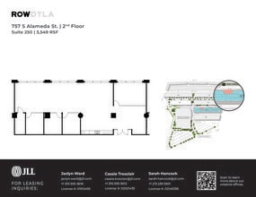 777 S Alameda St, Los Angeles, CA for lease Floor Plan- Image 1 of 2