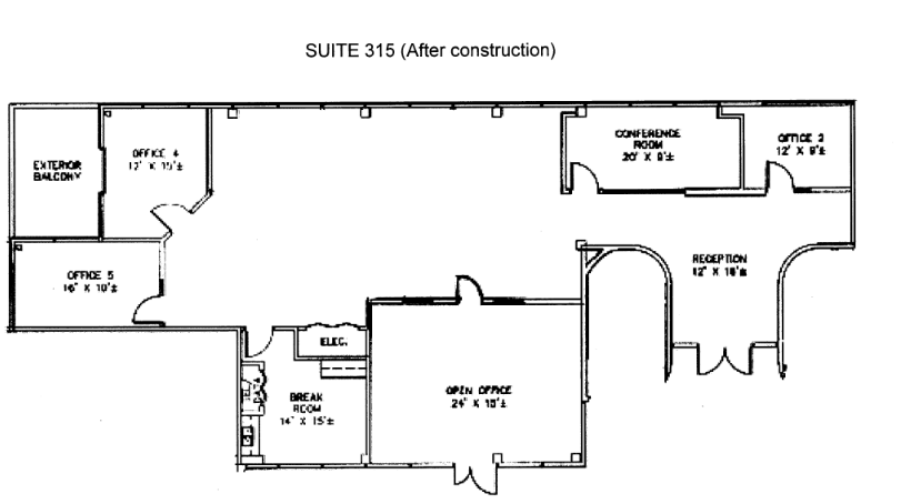 10509 Vista Sorrento Pky, San Diego, CA à louer Plan d’étage- Image 1 de 1
