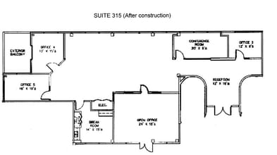 10509 Vista Sorrento Pky, San Diego, CA à louer Plan d’étage- Image 1 de 1