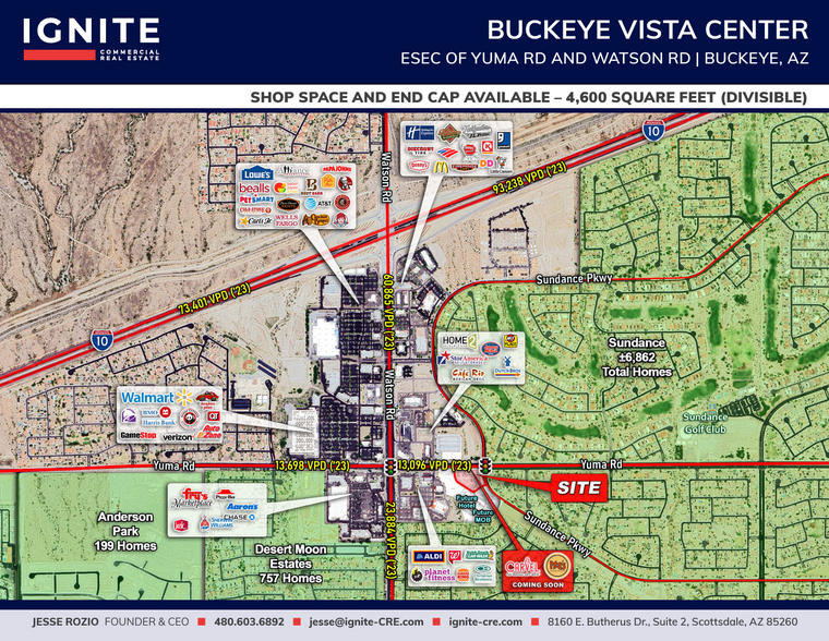 E SEC of Yuma Rd and Watson Rd, Buckeye, AZ for lease - Building Photo - Image 1 of 1