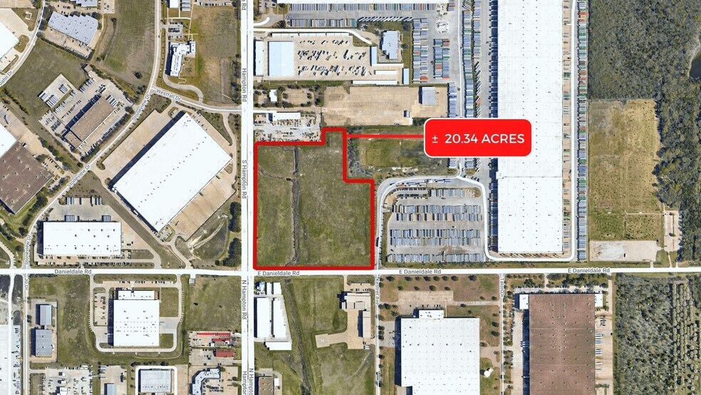 8510 S Hampton Rd, Dallas, TX à vendre - Aérien - Image 1 de 1
