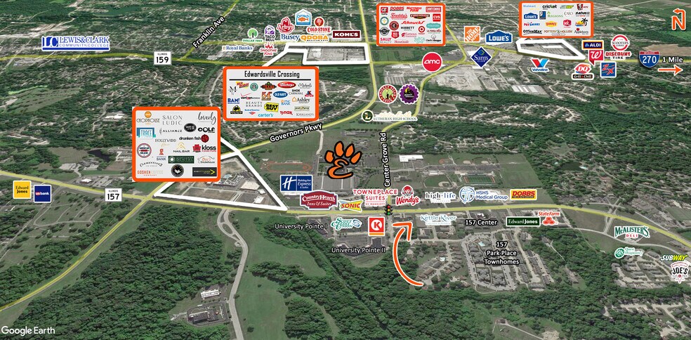 60 Edwardsville Professional Park, Edwardsville, IL à louer - Photo du bâtiment - Image 2 de 7