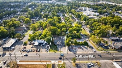 2819 Gallatin Pike, Nashville, TN - Aérien  Vue de la carte - Image1
