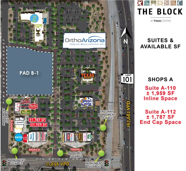 9210-9290 E Via de Ventura, Scottsdale, AZ for lease - Building Photo - Image 2 of 2