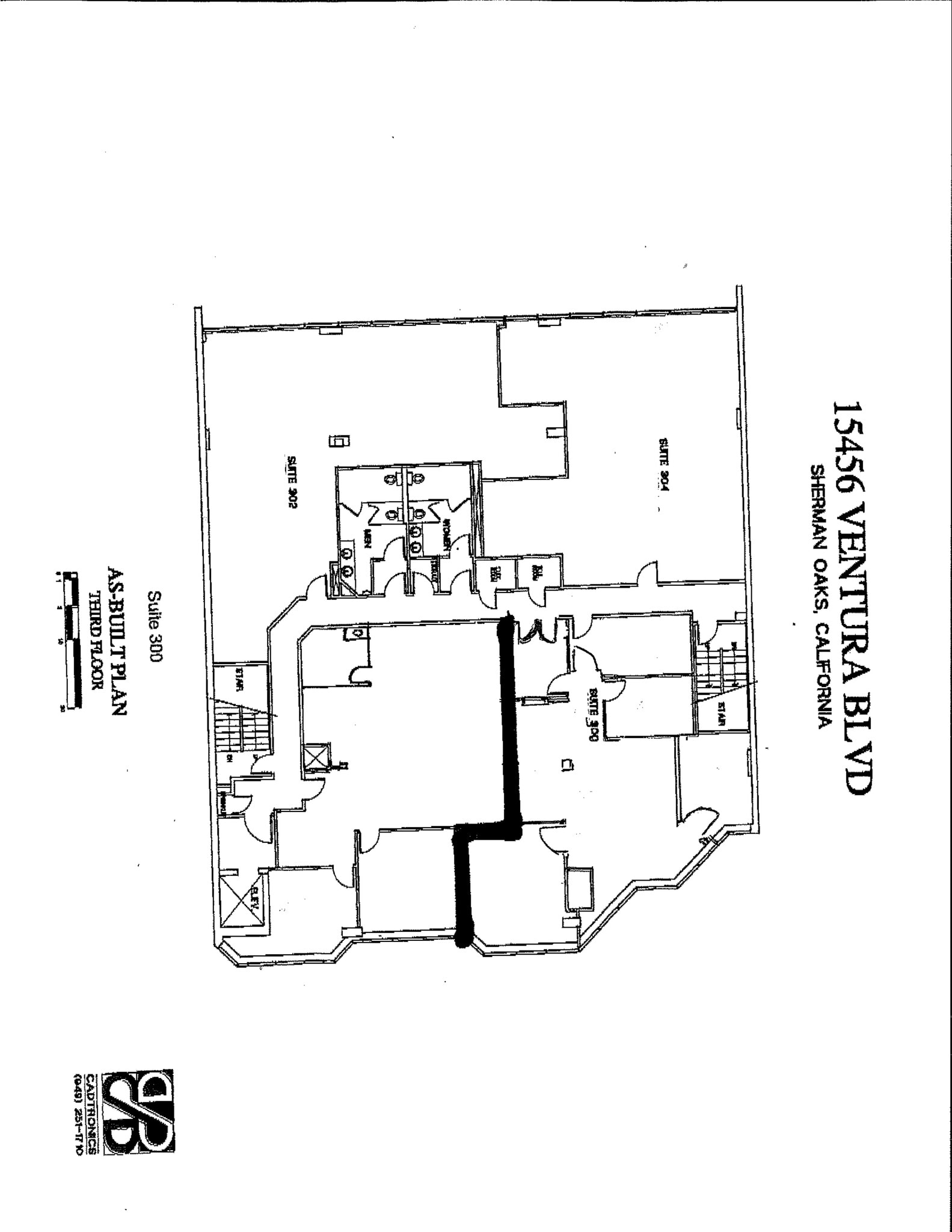 15456 Ventura Blvd, Sherman Oaks, CA à louer Plan de site- Image 1 de 1