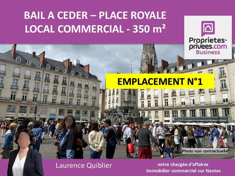Commerce de détail dans Nantes à louer - Photo du bâtiment - Image 1 de 9