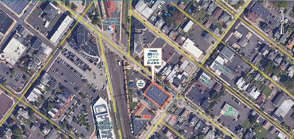 10 W Main St, Lansdale, PA à louer - Photo principale - Image 1 de 2