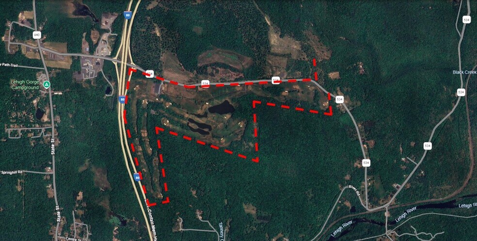 100 Mountain Laurel Dr, White Haven, PA à vendre - Aérien - Image 2 de 2