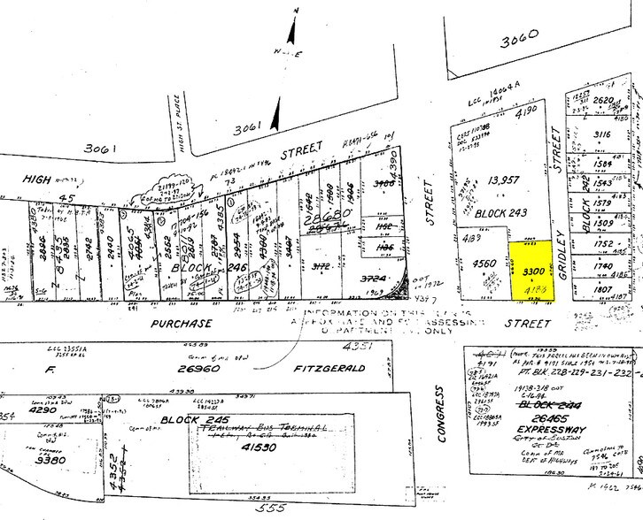 175 Purchase St, Boston, MA à vendre - Plan cadastral - Image 3 de 7