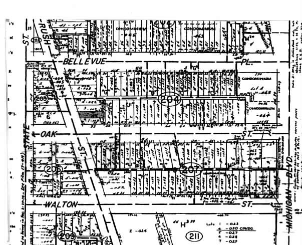 1003 N Rush St, Chicago, IL à vendre - Plan cadastral - Image 1 de 1