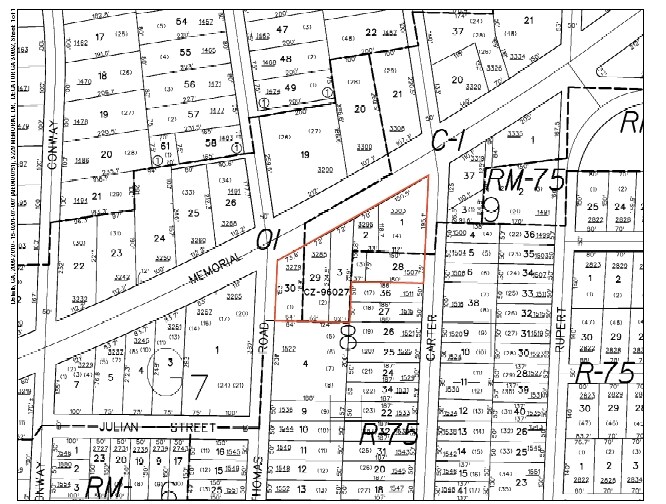 3303 Memorial Dr, Decatur, GA à louer - Plan cadastral - Image 2 de 3