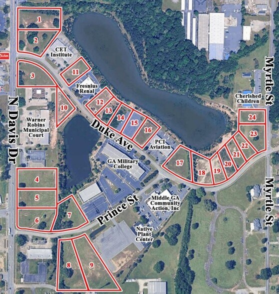 N Davis Dr, Warner Robins, GA for sale - Primary Photo - Image 1 of 1