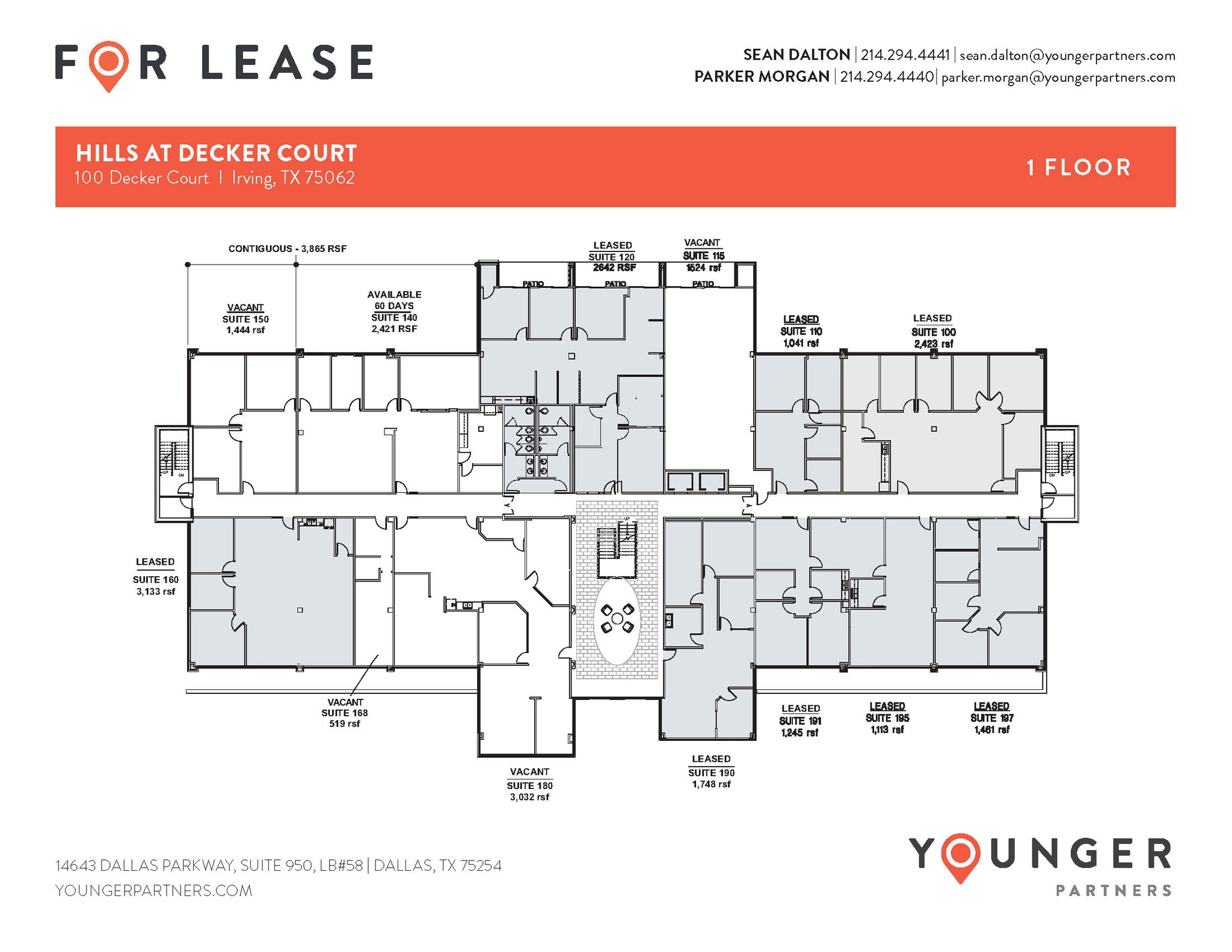 100 Decker Ct, Irving, TX for lease Floor Plan- Image 1 of 1