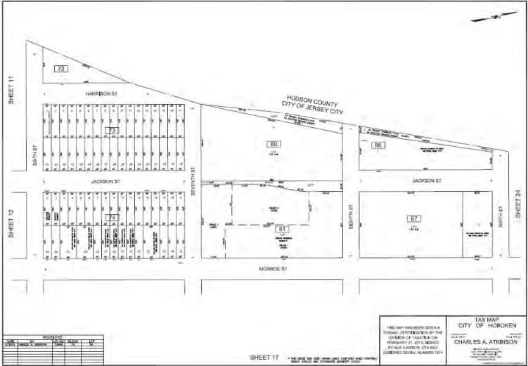 770 Jackson St, Hoboken, NJ à louer - Plan cadastral - Image 3 de 92