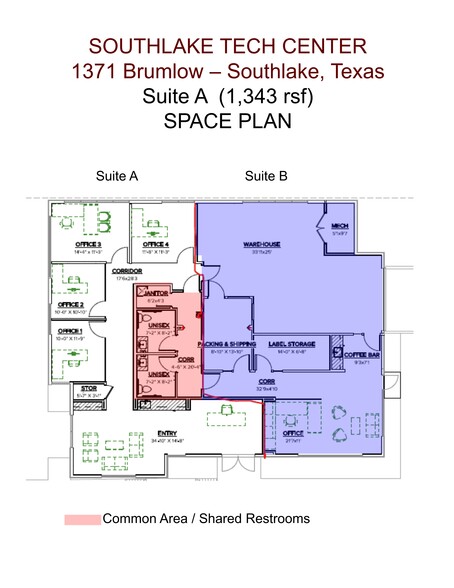 1371 Brumlow Ave, Southlake, TX à louer - Plan de site - Image 2 de 12