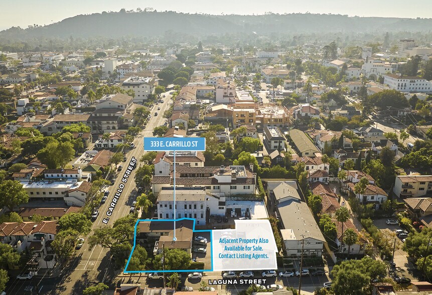 333 E Carrillo St, Santa Barbara, CA à vendre - Aérien - Image 2 de 12