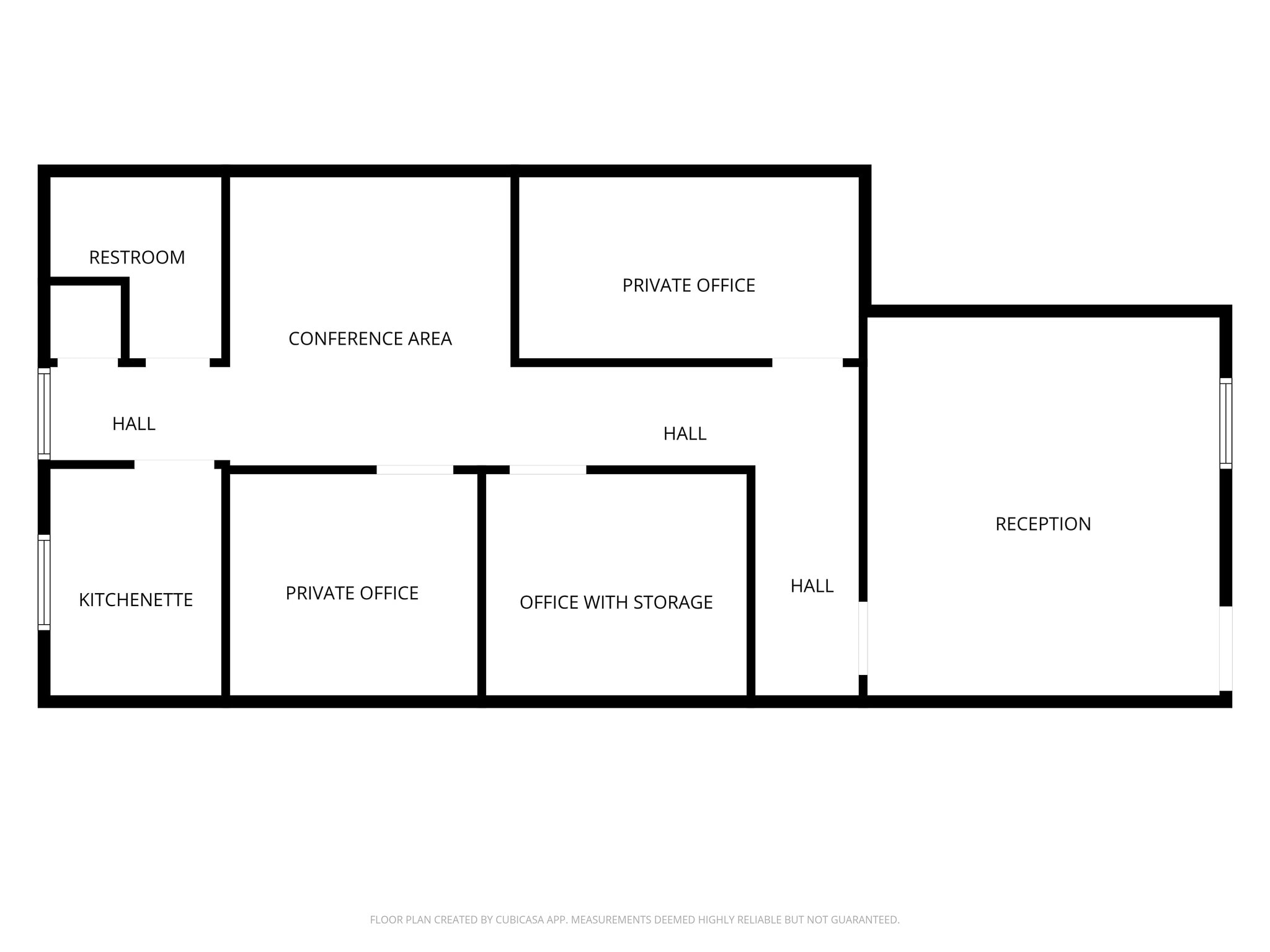 101 W Washington St, Ridgeland, MS à louer Plan d’étage- Image 1 de 1