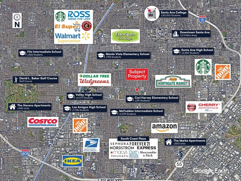 1350-1400 W Edinger Ave, Santa Ana, CA for lease - Building Photo - Image 2 of 3