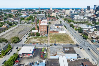 430-440 E Broadway and Finzer, Louisville, KY - AERIAL  map view - Image1
