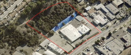 576-582 Monterey Pass Rd, Monterey Park, CA - aerial  map view