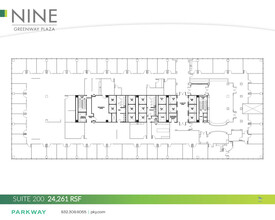 9 Greenway Plz, Houston, TX à louer Plan d  tage- Image 1 de 1