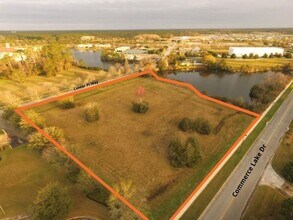 0 Commerce Lake Dr, Saint Augustine, FL - Aerial  map view