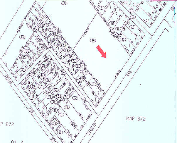 14525 Euclid Ave, East Cleveland, OH à vendre - Plan cadastral - Image 3 de 3