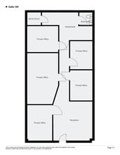 101 W Glade Rd, Euless, TX à louer Plan d’étage- Image 1 de 1