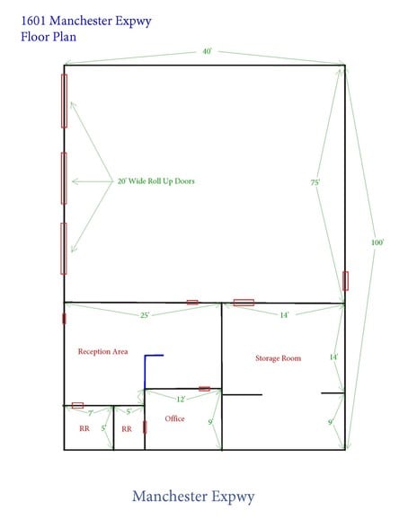 1601 Manchester Expy, Columbus, GA for lease - Building Photo - Image 2 of 5