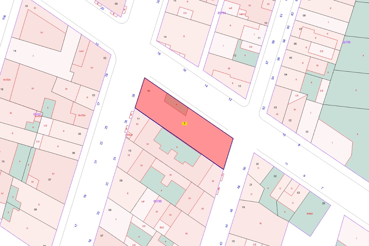 Immeuble residentiel dans Canovelles, Barcelona à vendre Plan cadastral- Image 1 de 3