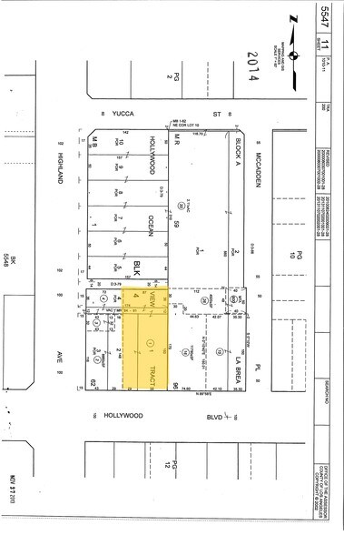 6763 Hollywood Blvd, Los Angeles, CA à vendre - Plan cadastral - Image 2 de 16