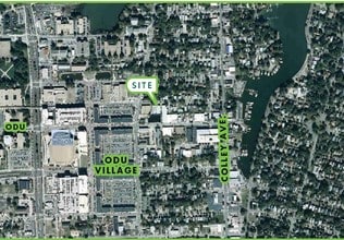 861 W 46th St, Norfolk, VA - Aerial  map view