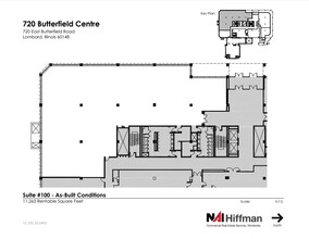 720 E Butterfield Rd, Lombard, IL for lease Floor Plan- Image 1 of 1