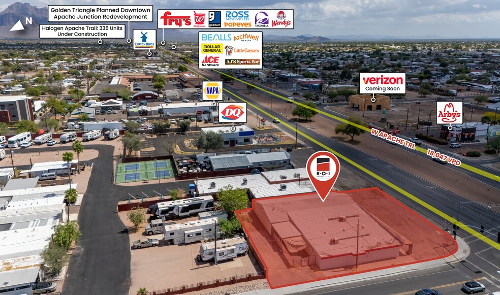 2394 W Apache Trl, Apache Junction, AZ à vendre - Photo du bâtiment - Image 2 de 6