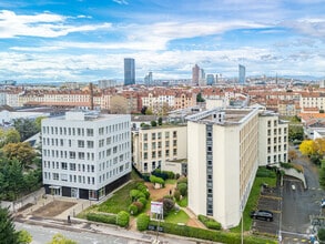 50 Cours De La République, Villeurbanne, RHO - Aérien  Vue de la carte