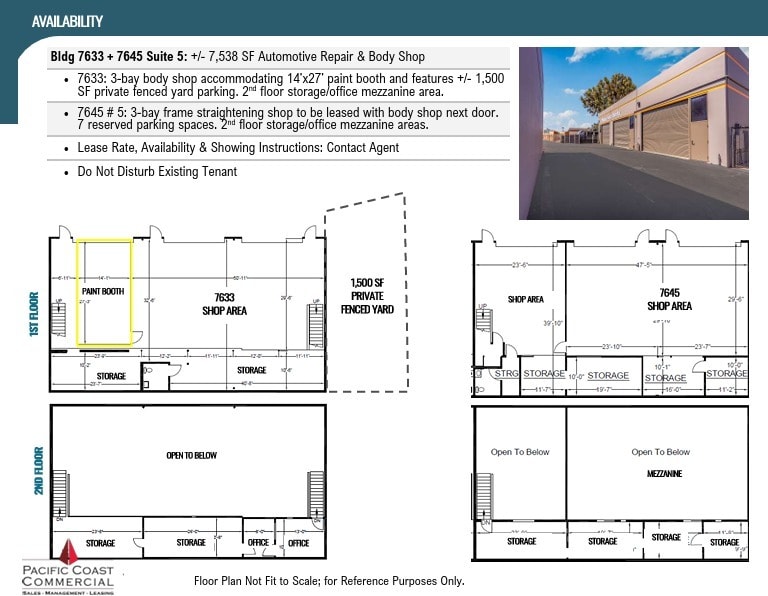 7645 Carroll Rd, San Diego, CA for lease Floor Plan- Image 1 of 1