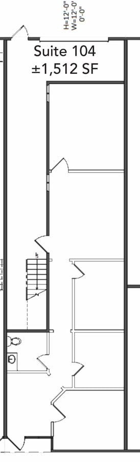 27640 Commerce Center Dr, Temecula, CA 92590 - Unit 104 -  - Floor Plan - Image 1 of 1