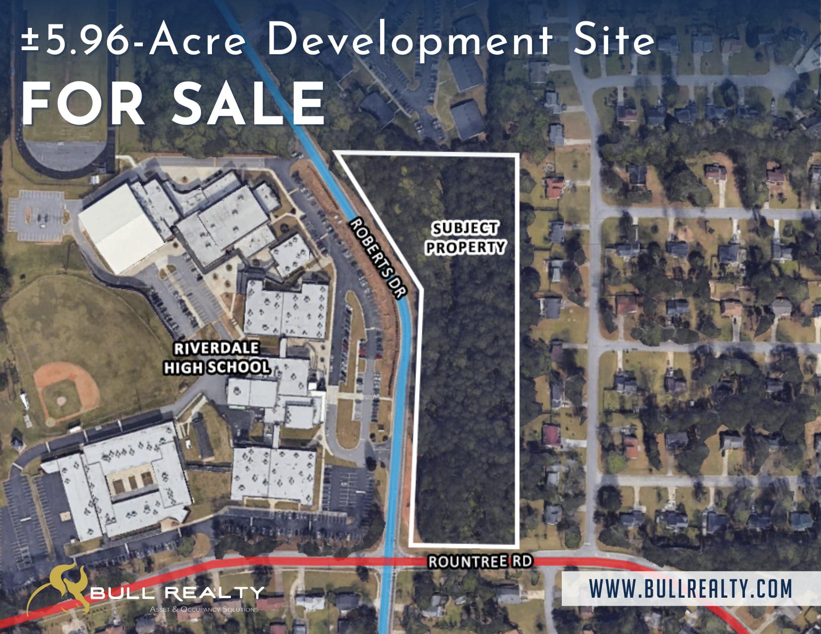 Roberts Drive & Rountree Rd, Riverdale, GA for sale Primary Photo- Image 1 of 7