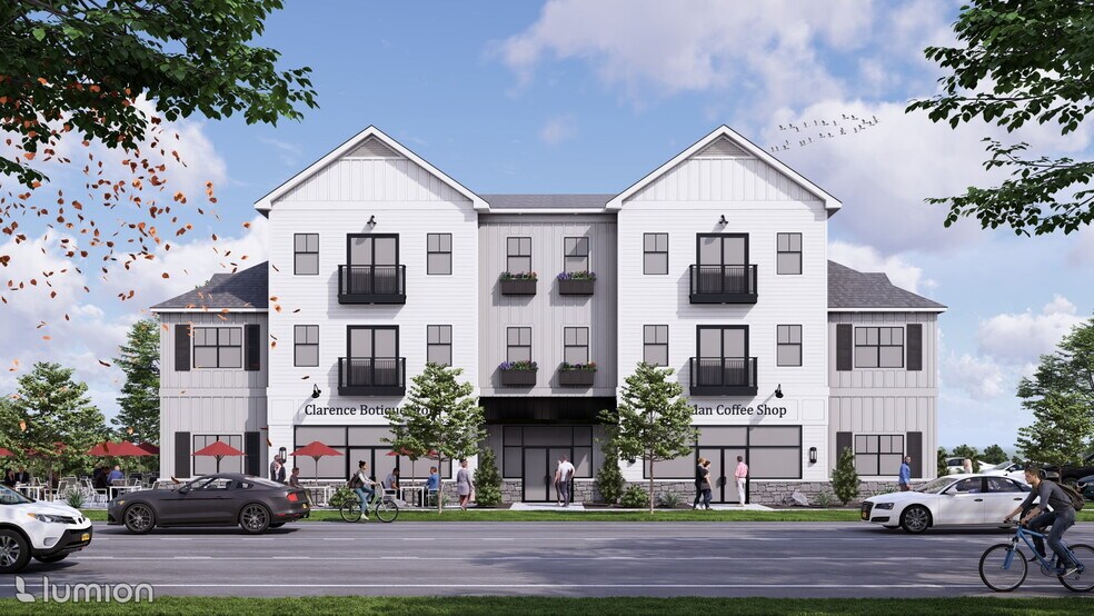 9105 Sheridan Dr, Clarence, NY à louer - Photo du bâtiment - Image 3 de 4