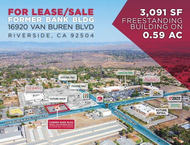 More details for 16920 Van Buren Blvd, Riverside, CA - Retail for Lease