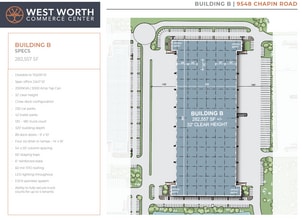 3601 Alemeda St, Fort Worth, TX à louer Plan de site- Image 2 de 2