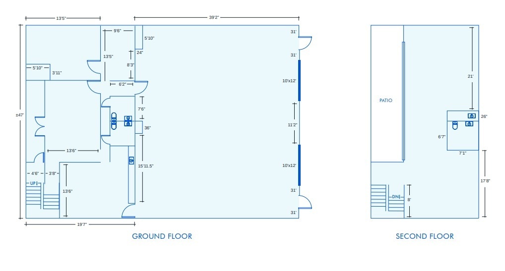 7570 Trade St, San Diego, CA à louer Plan d’étage- Image 1 de 1