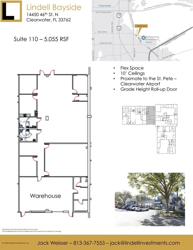 Plus de détails pour 14450 N 46th St, Clearwater, FL - Bureau à louer
