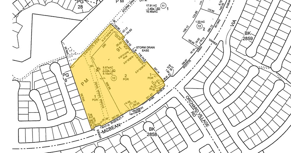 23861 McBean Pky, Valencia, CA à louer - Plan cadastral - Image 1 de 4
