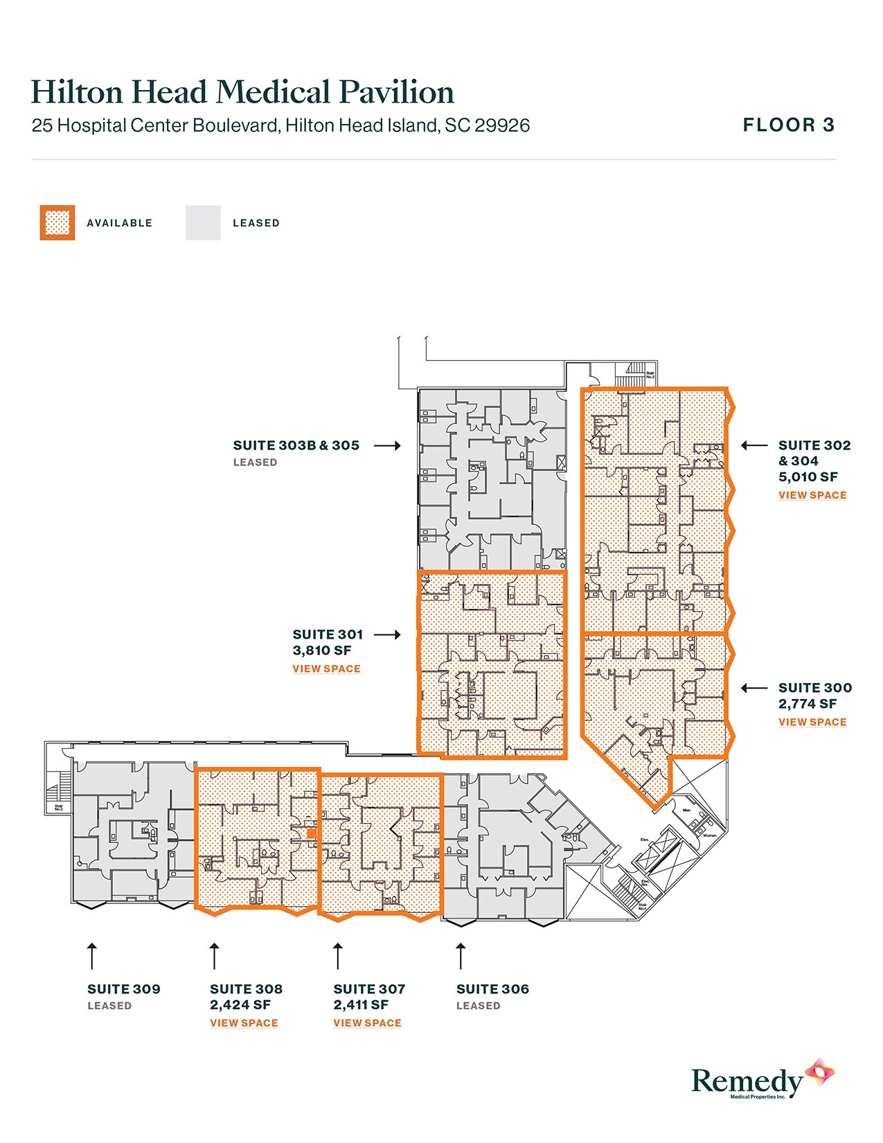 25 Hospital Center Blvd, Hilton Head, SC for lease Floor Plan- Image 1 of 2
