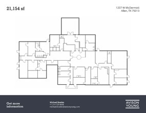 1207 W McDermott Dr, Allen, TX for lease Floor Plan- Image 1 of 2
